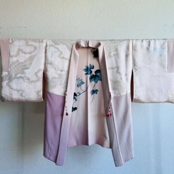 Vintage Japanese Style Kimono Robe - Picture 5 of 10
